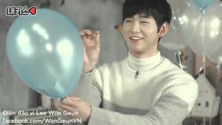 Lee Won Geun Giật Mình Vì Nổ Bong Bóng V