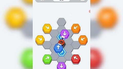 Hexa Shift - Logic Puzzle Level 87 walkthrough | Hexa Shift Level 87 Solution Gamerstein