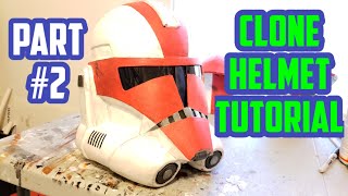 How to Make a Clone Helmet [ PART 2 ] (Liquid Plastic)