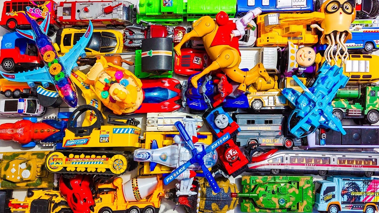 Mobil Mobilan Truk Oleng , Mobil Truk Molen, Mobil Balap, Truk Pasir, Excavator, Mobil Roket, Damkar