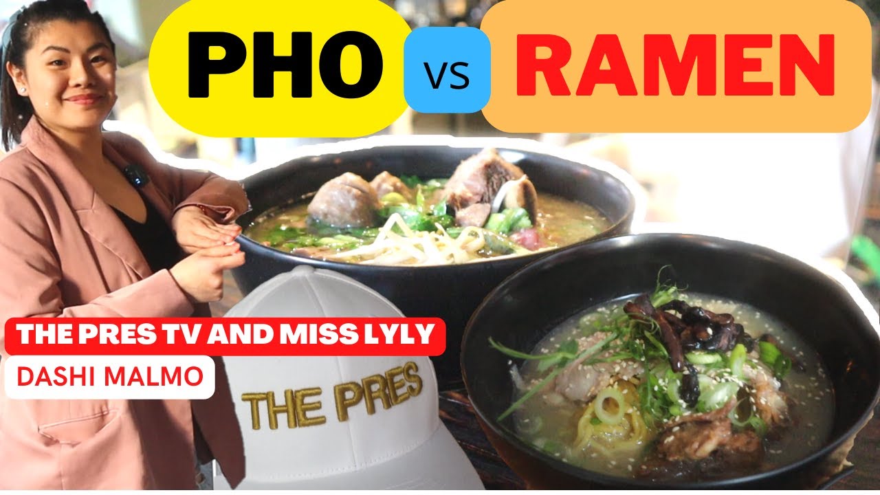 VS RAMEN | RESTAURANT DASHI MALMO SWEDEN| PHỞ ĐẶC BIỆT VS RAMEN mì Nhật | - YouTube