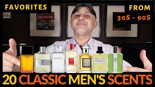 Top 20 Classic Mens Fragrances, Colognes Ranked + Honorable Mentions | Classic Men&#39;s Scents