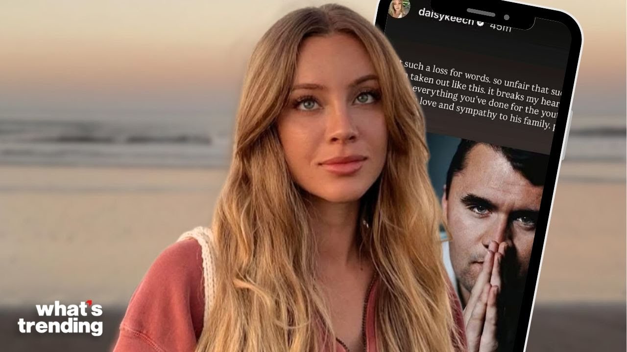 Daisy Keech Addresses BACKLASH After Posting Charlie Kirk Tribute - YouTube