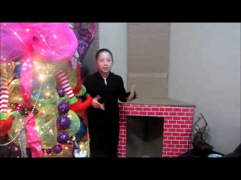 Ideas de decoracion para navidad "chimenea " youtube