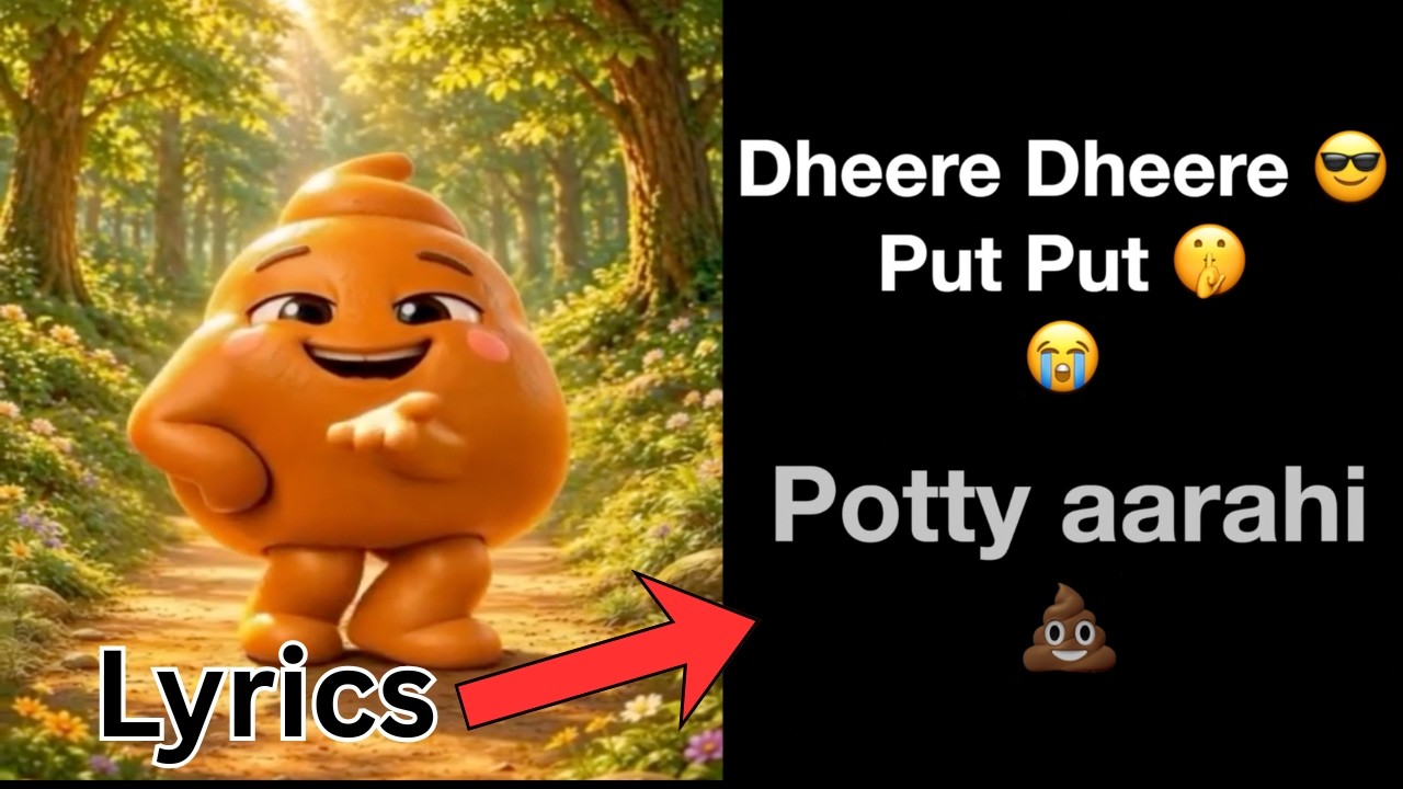 Potty aa rahi song | Lyrics - YouTube