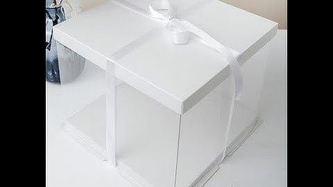 How to assemble Bromingos square boxes