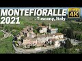 MONTEFIORALLE, Tuscany, Italy Walking tour in 4k  ❤️