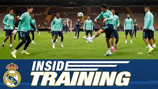 Real madrid training session ahead of ...