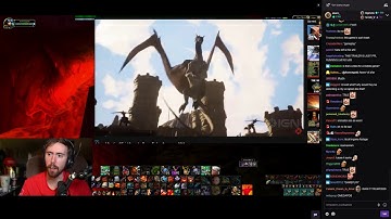 Asmongold reacts Ashes of Creation trailer (with chat)