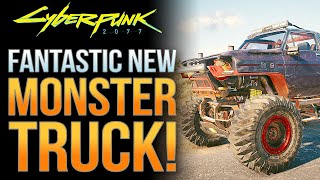 Cyberpunk 2077  New Monster Truck Mackinaw Demiurge  FF 06 B5 puzzle