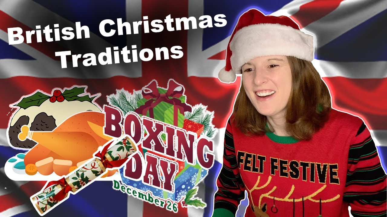 American Reacts to British Christmas Traditions YouTube
