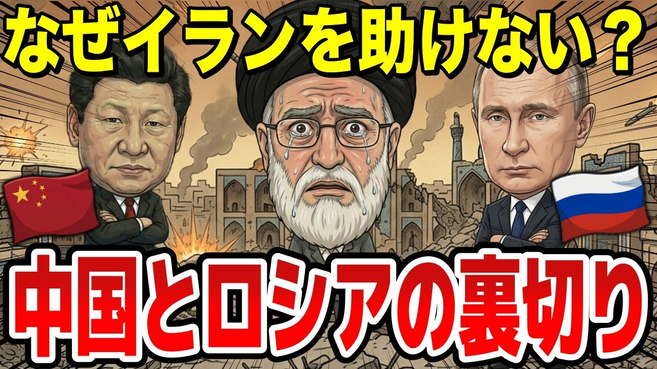 反米同盟は幻想だった。中国とロシアがイランを見捨てた理由