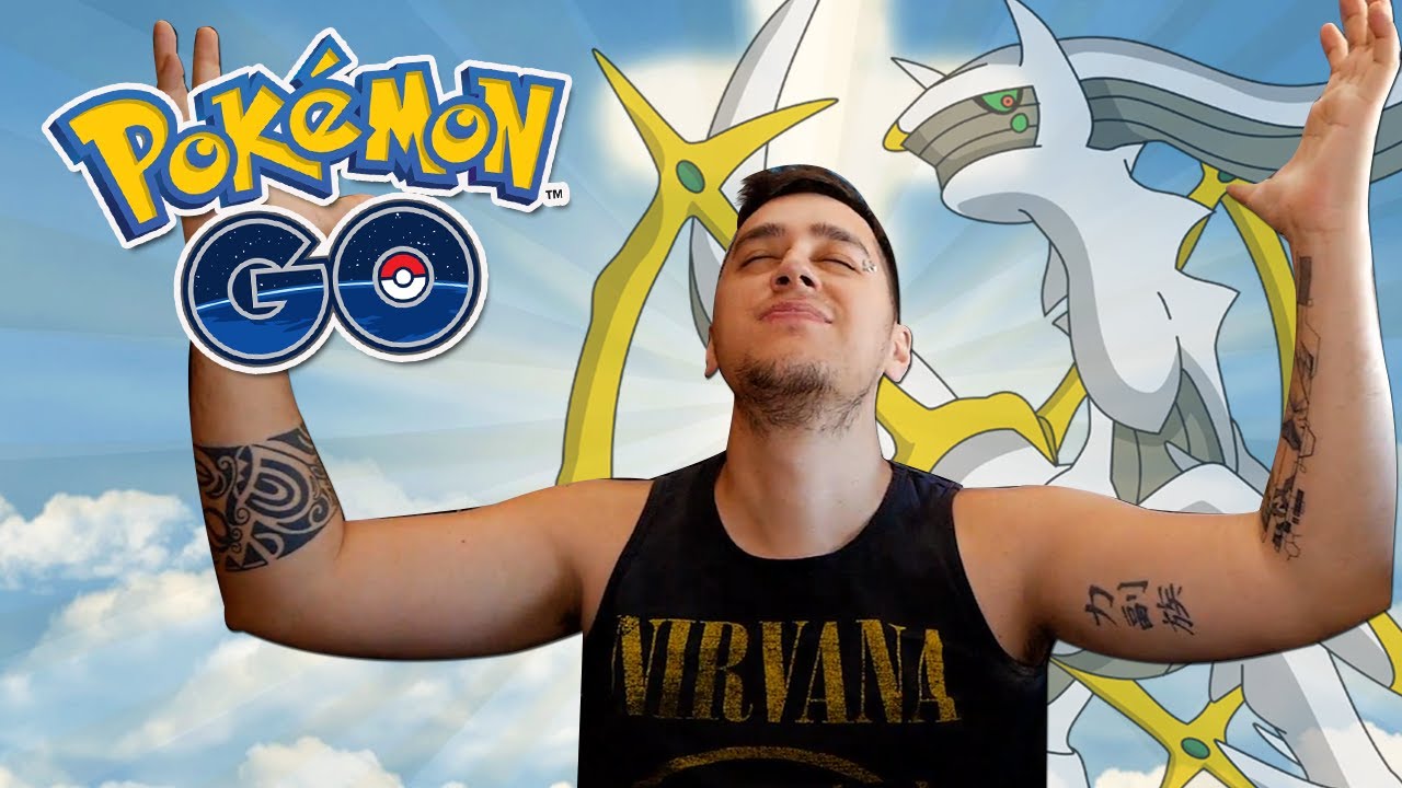 A GLÓRIA DE ARCEUS! - Pokémon Go  Capturando Shiny (Parte 105) 