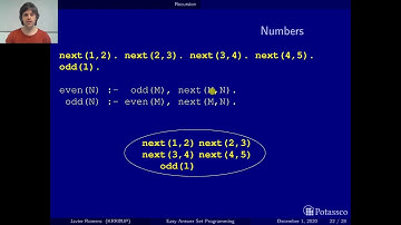 Easy answer set programming, introduction, recursion second