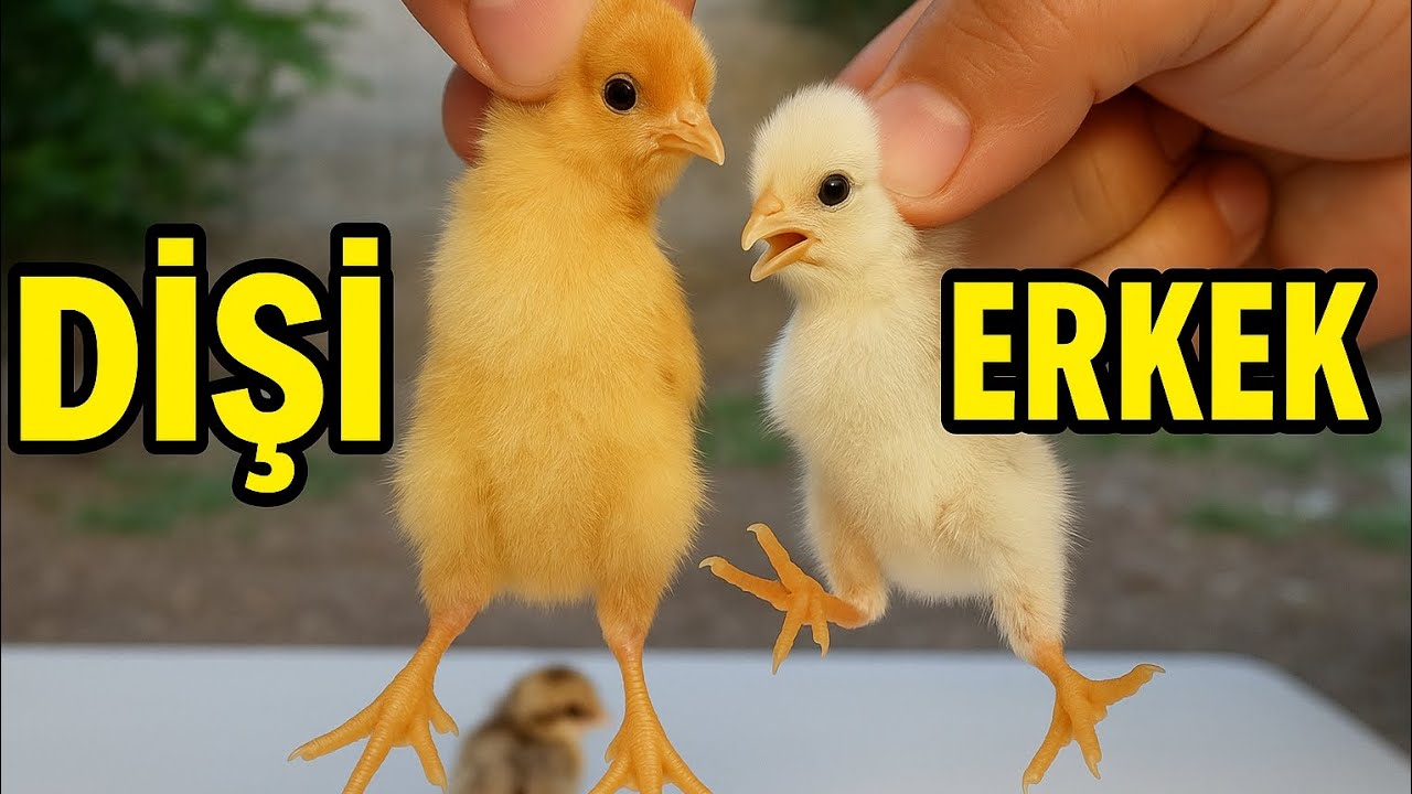 21. GÜN MAKİNADAN CİVCİVLER ÇIKTI  | DİŞİ ERKEK AYRIMI YAPTIK
