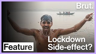 Lockdown Makes Ganga Water Cleaner 