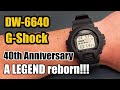 DW6640 - a LEGEND reborn! The Navy Seals DW6600 reintroduced - 40th Anniversary Remaster Black