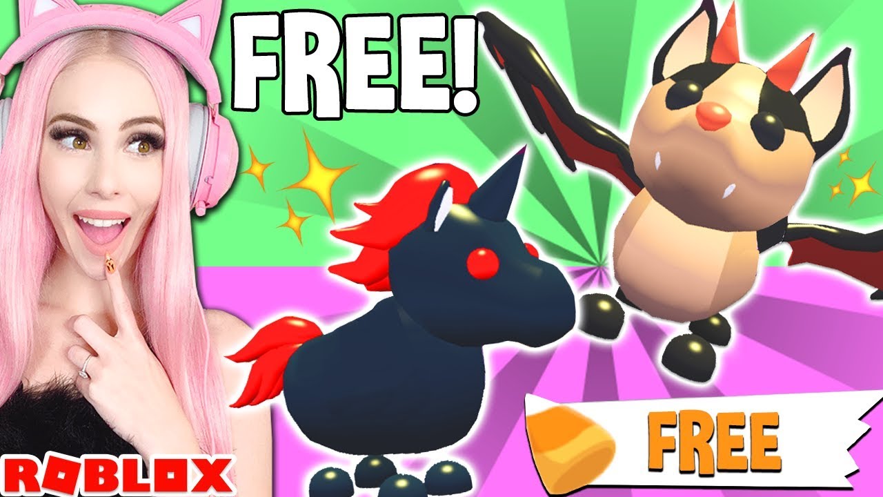 How To Get A Free Evil Unicorn Bat Dragon In Adopt Me Roblox Adopt Me Update - sanna roblox iamsanna how do you get more robux for free