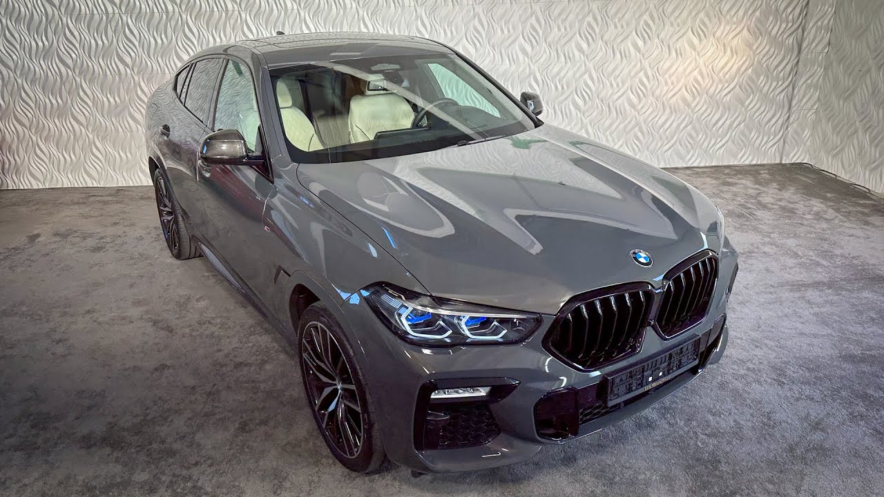 BMW X6 40d M Sport, Fully equipped, in Dravitgrey metallic Walkaround ...