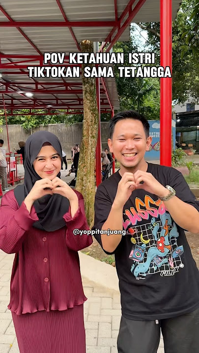 Ketahuan istri t1ktokan sama tetangga 😭 #yoppitanjuang