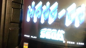 Sega Hang-On Arcade game. Free Play with High Score save.