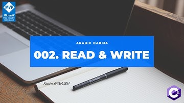 002. Read And Write To Console - CSharp in Arabic Darija