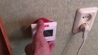 видео: Электрический теплый плинтус. Установка в квартире на 1 этаже. картинка: Электрический теплый плинтус. Установка в квартире на 1 этаже.