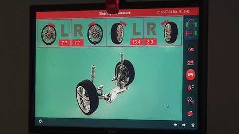 ROADBUCK 3d car wheel alignment R500 Operation video
