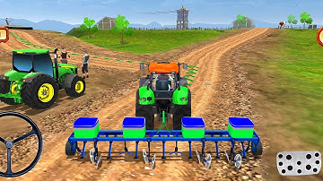 Real Tractor Farming Simulator - Mobile Gameplay - Android - IOS - Part 2