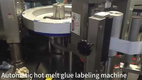 Linear Automatic hot melt glue labeling machine-Higee machinery