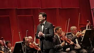 Tenor Arturo Chacón-Cruz Cielo E Mar 2024 Opera Awards. Conductor Vladimir Jurowski. Munich.