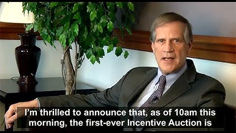 Incentive Auction Opening Announcement