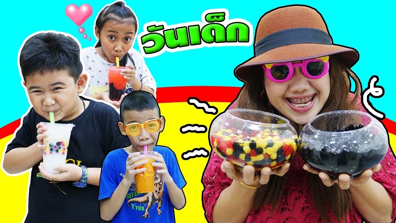 ร้านป้าเม้า จอมเพี้ยน | ตอน.ร้องได้ให้เลย แจกชานมไข่มุก | Can cry Give pearl milk tea