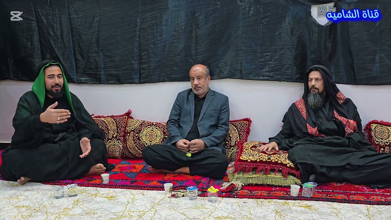 ابو رفل الحجيمي الصلح والتراضي السيد طارق الموسوي والسيد الحسن السيد شاكر الموسوي