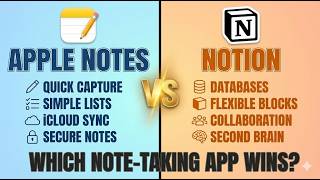 Apple Notes vs Notion – Which Is Better (2026 Guide)