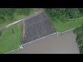 Whaley Bridge's Collapsing Dam 4K Drone Footage 1st August 2019