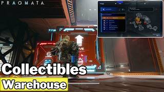 All Collectibles in Warehouse [Lunum Mines] - Pragmata