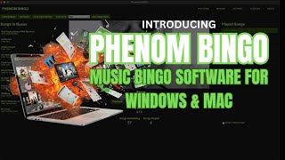 Phenom Bingo | Music Bingo Software for Windows and Mac screenshot 4
