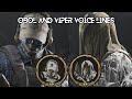 OBOL AND VIPER VOICE LINES (Arena Breakout)