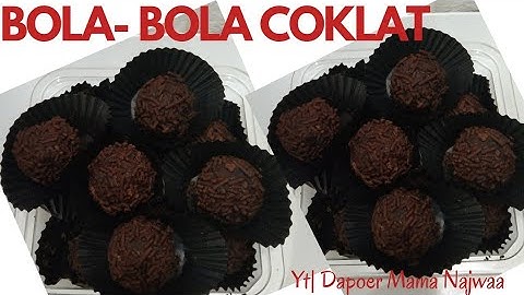 Thumbnail of RESEP BOLA BOLA COKLAT#cemilanmanis#coklat#dapoermamanajwaa #