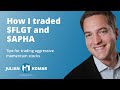 How I traded $FLGT Fulgent Genetics and $APHA Aphria. Tips for trading aggressive momentum stocks.