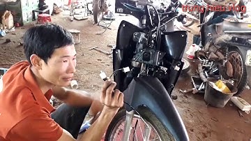 cách lắp công tắc tắt mở đèn wave rsx 2020