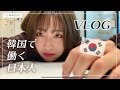 韓国で働く日本人VLOG/いつもの日常/退勤後のポチャ【韓国生活】한국에서 일하는 일본인 일상 브이로그