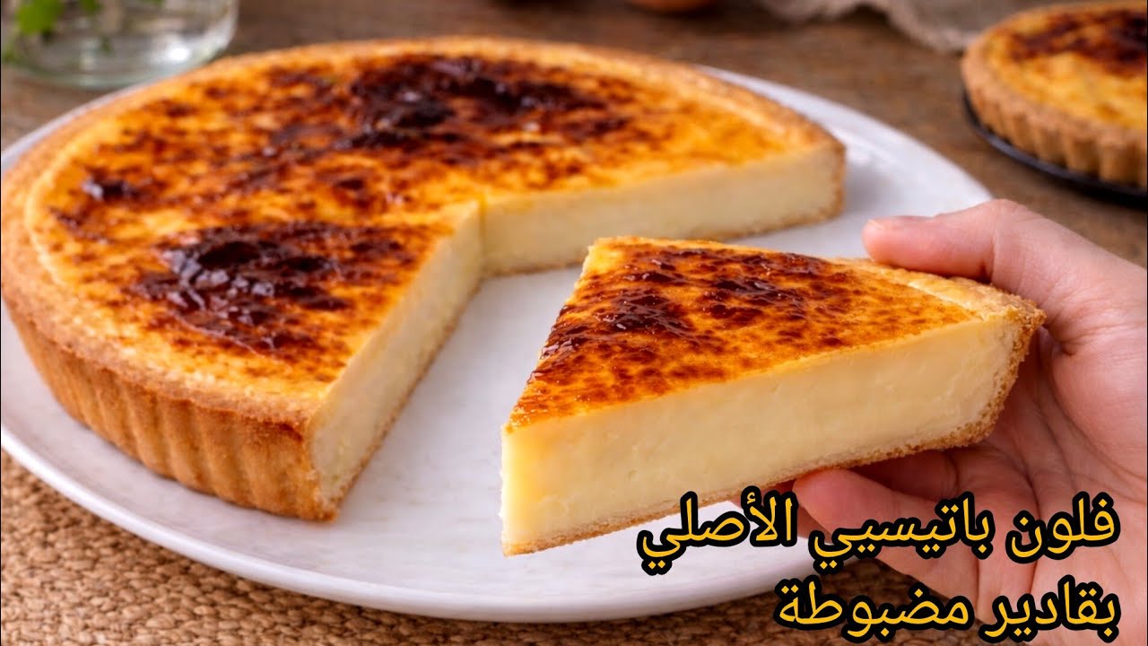 اروع والذ فلون پاتيسيي ممكن تحضروه لعايلتكم..... بنة تفووووووق الخيال