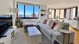 Corner 2 Bedroom 2 Bath split bedroom layout in Tribeca