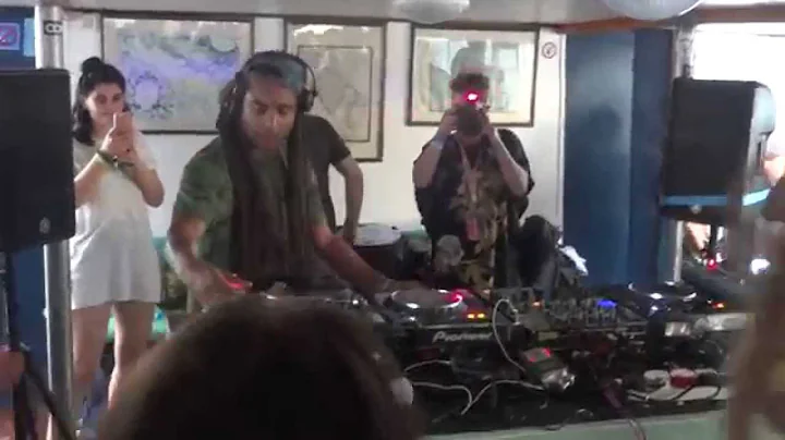 Commodo + Mala @ Deep Medi Boat Party, Outlook Festival 2015