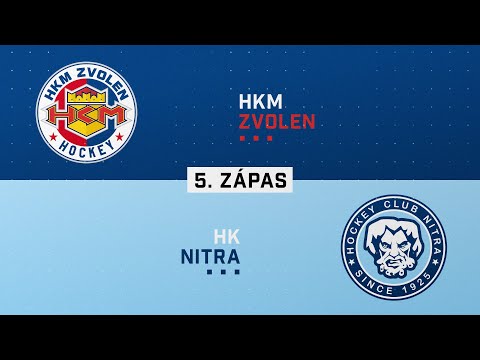 5.zápas semifinále HKM Zvolen - HK Nitra HIGHLIGHTS