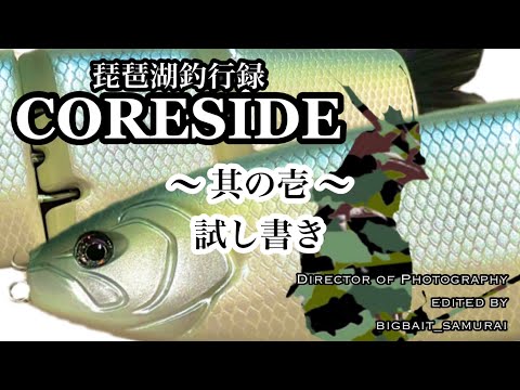 Lake Biwa Bass Fishing] CORESIDE Giant Bait Big Bait - YouTube