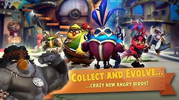 ANGRY BIRDS EVOLUTION | Team Up To Battle The Pigs | iOS Game (New Game #53)