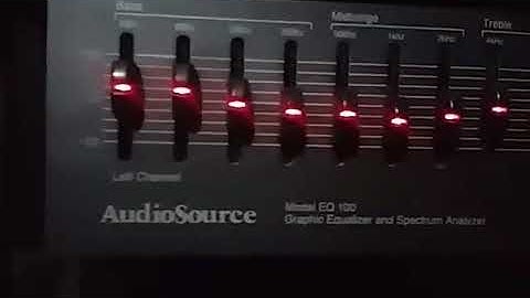 Ecualizador audiosource EQ-100